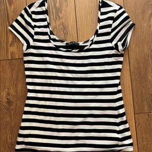 WHBM Striped Top